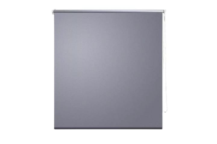 Rullgardin grå 160x175 cm mörkläggande - Grå - Textilier & mattor - Gardiner & gardinupphängning - Mörkläggningsgardin - Mörkläggande rullgardin