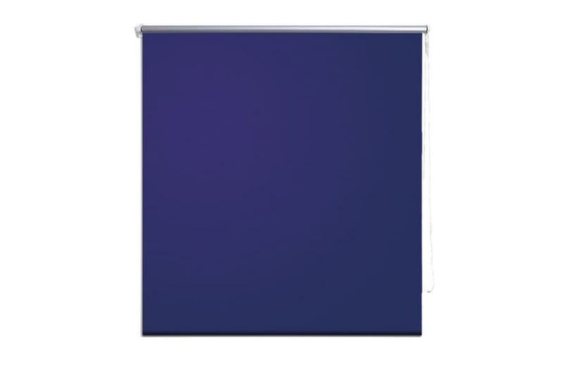 Rullgardin marinblå 160x230 cm mörkläggande - Blå - Textilier & mattor - Gardiner & gardinupphängning