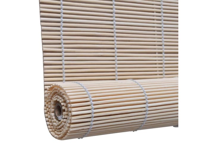 Rullgardin naturlig bambu 80x160 cm - Textilier & mattor - Gardiner & gardinupphängning