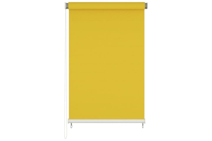 Rullgardin utomhus 140x230 cm gul - Gul - Textilier & mattor - Gardiner & gardinupphängning