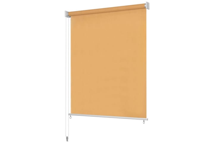 Rullgardin utomhus 200x140 cm beige - Beige - Textilier & mattor - Gardiner & gardinupphängning