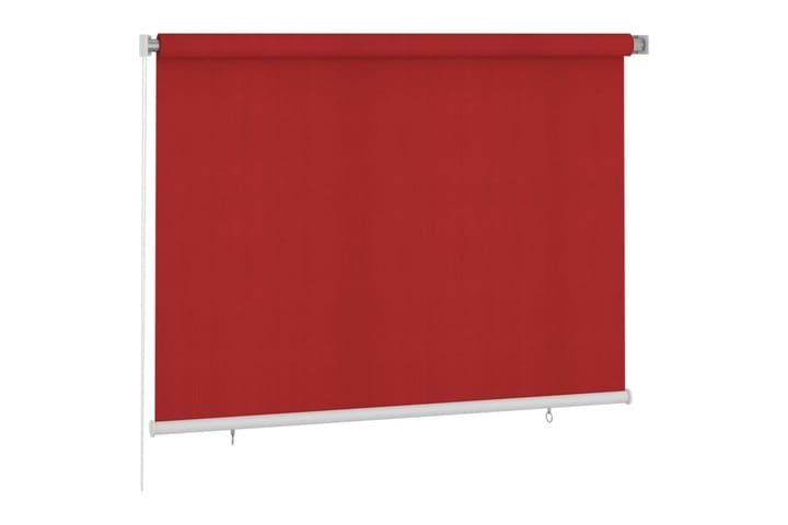 Rullgardin utomhus 200x140 cm röd - Röd - Textilier & mattor - Gardiner & gardinupphängning