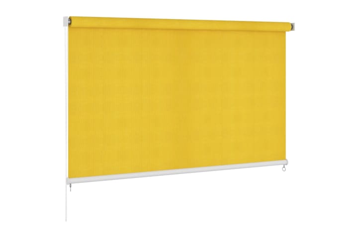 Rullgardin utomhus 240x140 cm gul - Gul - Textilier & mattor - Gardiner & gardinupphängning