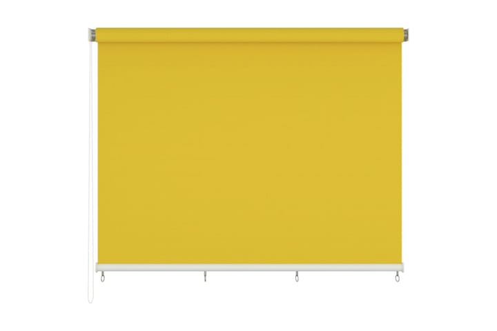 Rullgardin utomhus 350x140 cm gul - Gul - Textilier & mattor - Gardiner & gardinupphängning