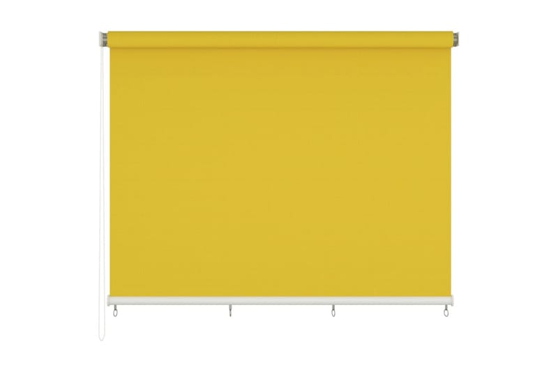 Rullgardin utomhus 400x140 cm gul - Gul - Textilier & mattor - Gardiner & gardinupphängning