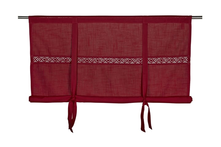 SEDALIA Hissgardin 120x120 Röd - Textilier & mattor - Gardiner & gardinupphängning