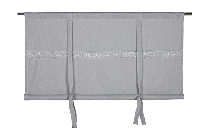SEDALIA Hissgardin 160x120 Grå - Textilier & mattor - Gardiner & gardinupphängning - Gardinlängd - Knytbandslängd