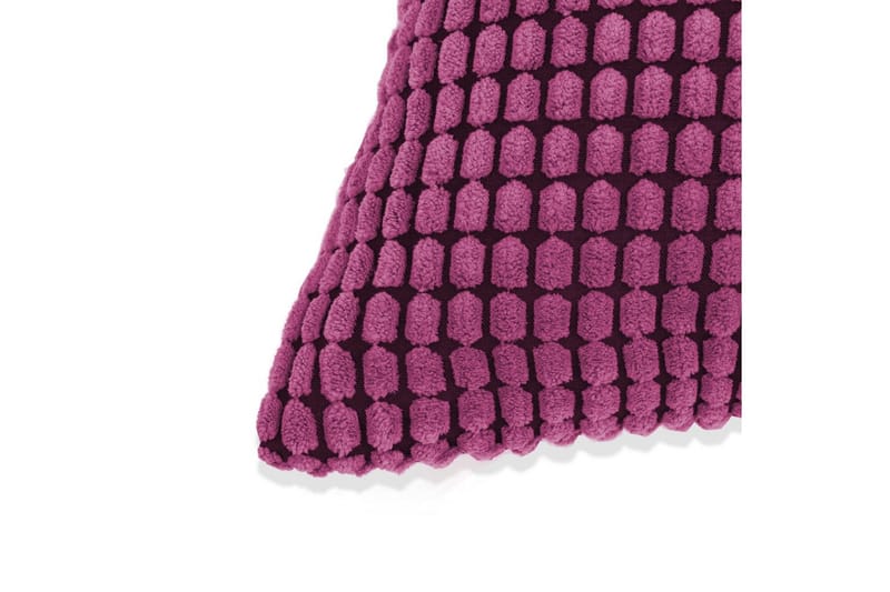 Kudde 2 st velour rosa 40x60 cm - Textilier & mattor - Kuddar & plädar