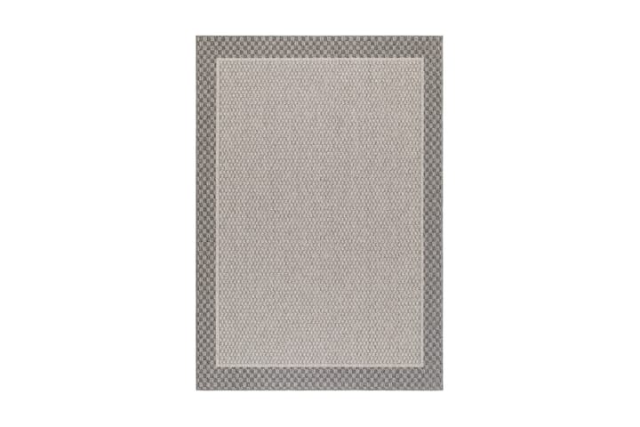 ARUBA FRAME Flatvävd Matta 200x290 cm Ljusgrå - Textilier & mattor - Mattor - Flatvävda mattor