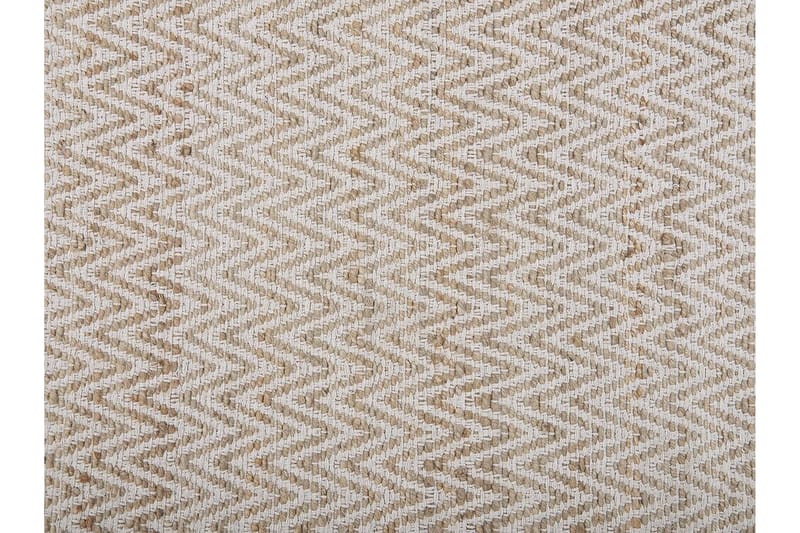Matta beige 140 x 200 cm AFRIN - Beige - Textilier & mattor - Mattor - Flatvävda mattor
