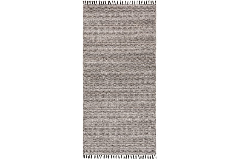 COTTON TOVA Bomullsmatta 70x150 cm Grå - Horredsmattan - Textilier & mattor - Mattor - Utomhusmattor - Plastmattor
