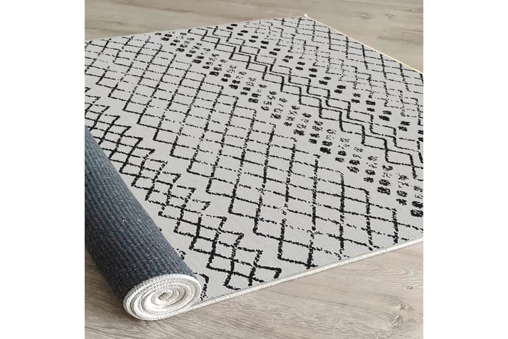 Dall Bomullsmatta 100x300 Rektangulär Vit - Textilier & mattor - Mattor - Modern matta - Bomullsmattor