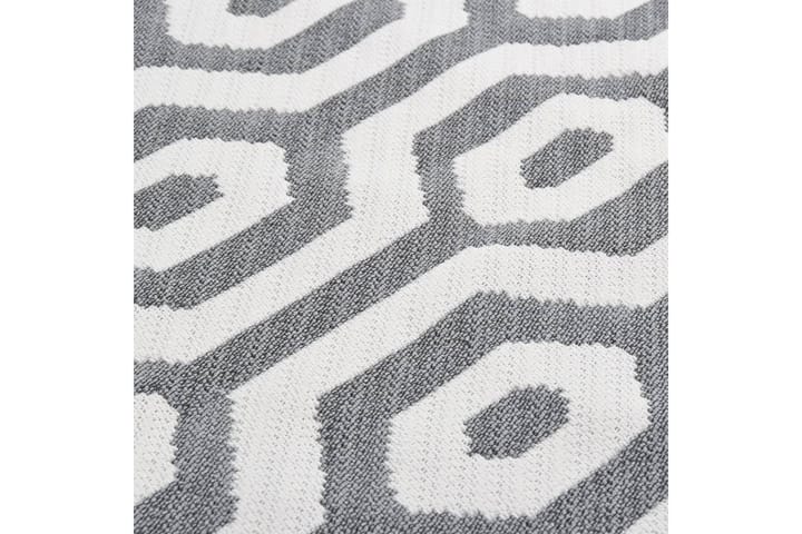 Matta grå 100x200 cm bomull - Grå - Textilier & mattor - Mattor - Modern matta - Bomullsmattor