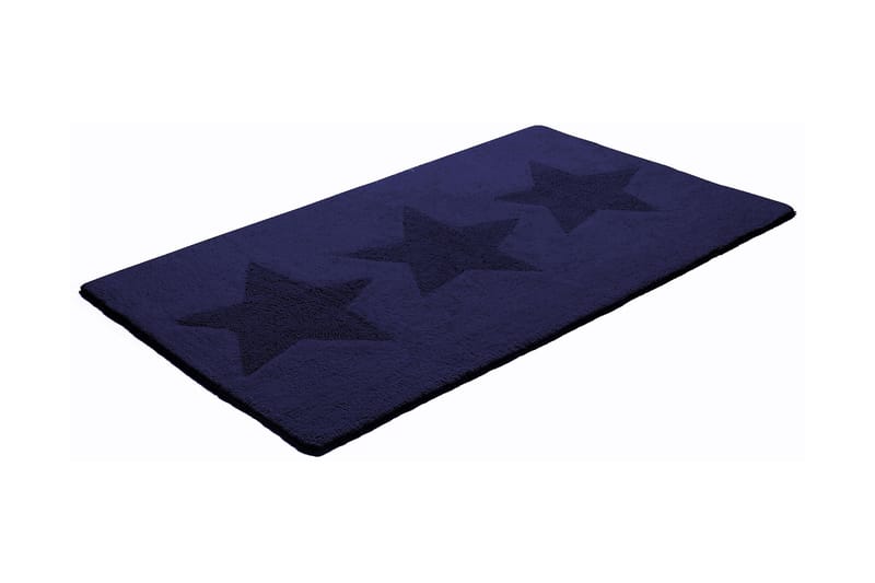 STAR Bomullsmatta 70x120 Vändbar Mörkblå - Textilier & mattor - Mattor - Modern matta - Bomullsmattor