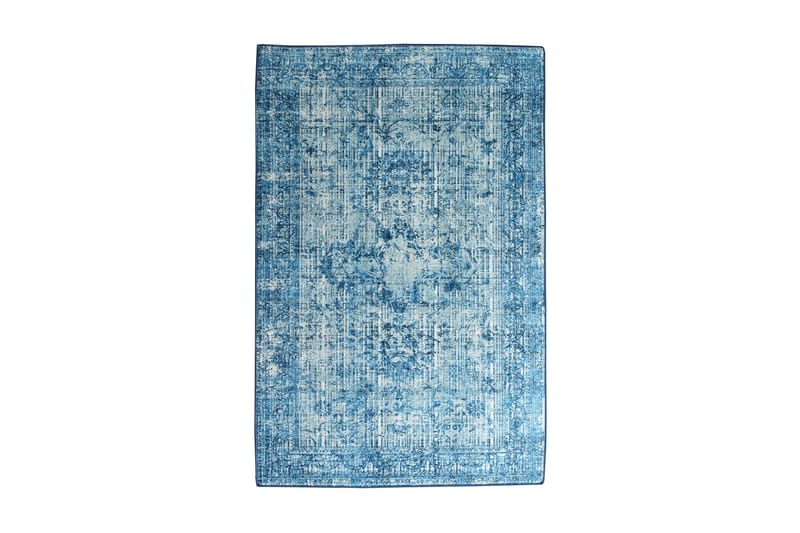 CORABEL Matta 120x180 cm Blå/Sammet
