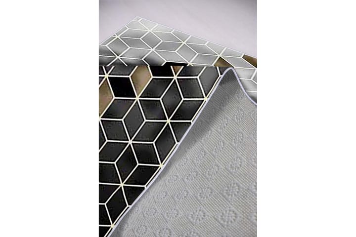 HOMEFESTO Matta 100x150 cm Multifärgad - Textilier & mattor - Mattor - Modern matta - Friezemattor