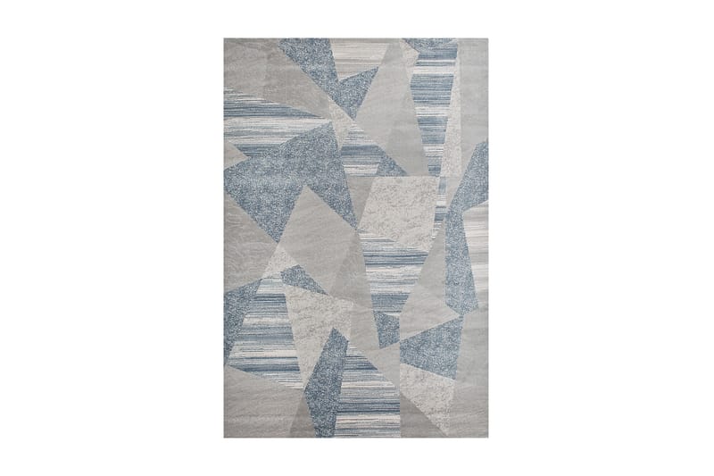 Matta Diamond Grå/Blå 160x230 - Textilier & mattor - Mattor