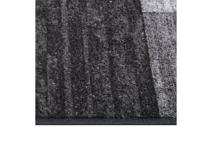 Gångmatta antracit 100x250 cm halkfri - Grå - Textilier & mattor - Mattor - Modern matta - Gångmattor
