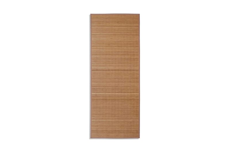 Bambumatta 100x160 cm brun - Brun - Textilier & mattor - Mattor - Modern matta - Jutemattor & sisalmattor
