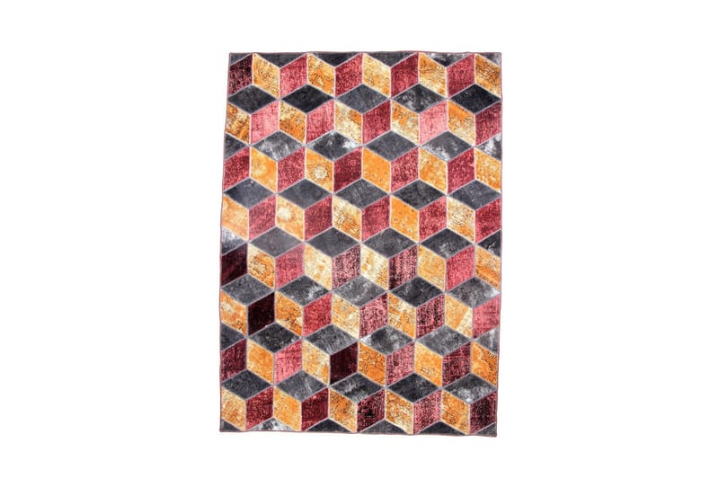 Handknuten Persisk Patchworkmatta 215x305 cm Flerfärgad - Textilier & mattor - Mattor - Modern matta - Patchwork mattor