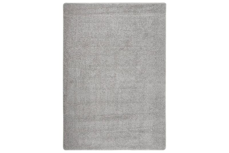 Matta ljusgrå 160x230 cm halkfri - Grå - Textilier & mattor - Mattor - Modern matta - Ryamattor