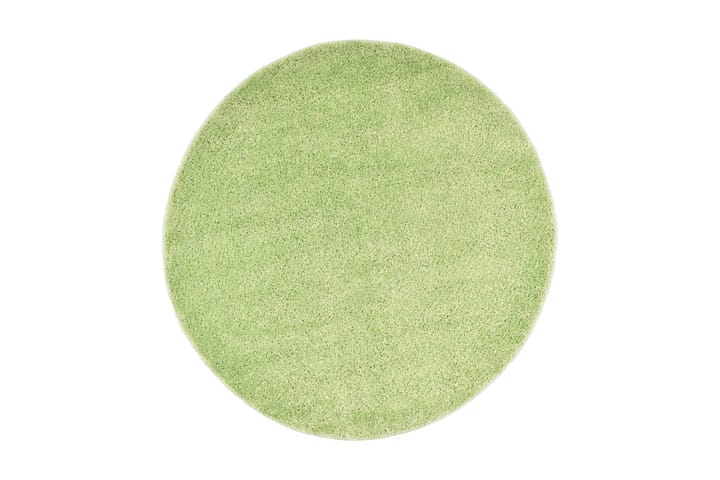 Shaggy-matta 160 cm grön - Grön - Textilier & mattor - Mattor - Modern matta - Ryamattor