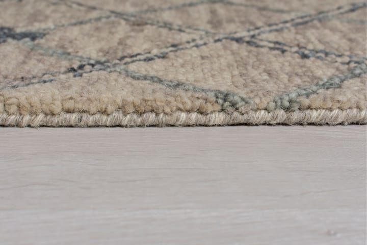NAPPE DIEGO Ullmatta 160x230 cm Grå - Flair Rugs - Textilier & mattor - Mattor - Modern matta - Ullmattor