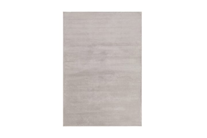 AMORE PLAIN Viskosmatta Rektangulär 160x230 cm Silver