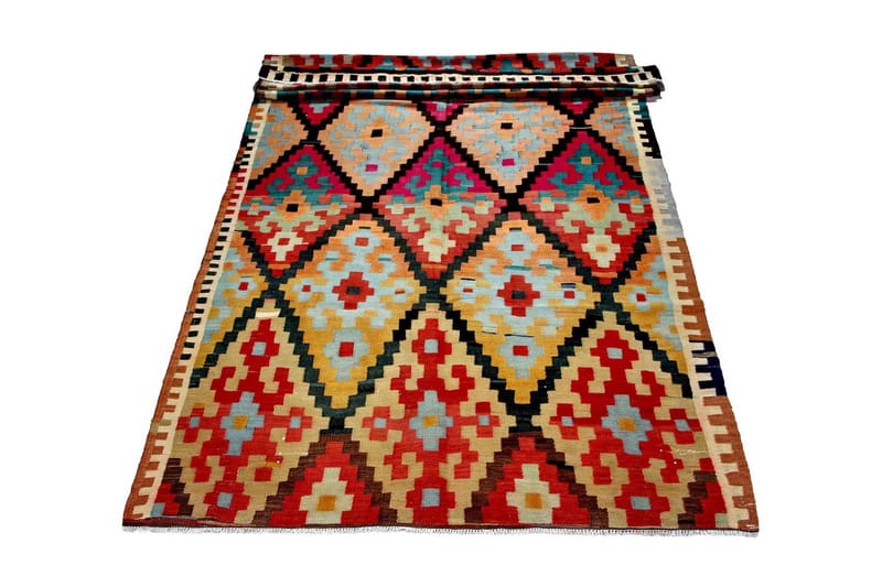 Handknuten Persisk Matta 191x478 cm Kelim Flerfärgad - Textilier & mattor - Mattor - Orientaliska mattor - Kelimmattor