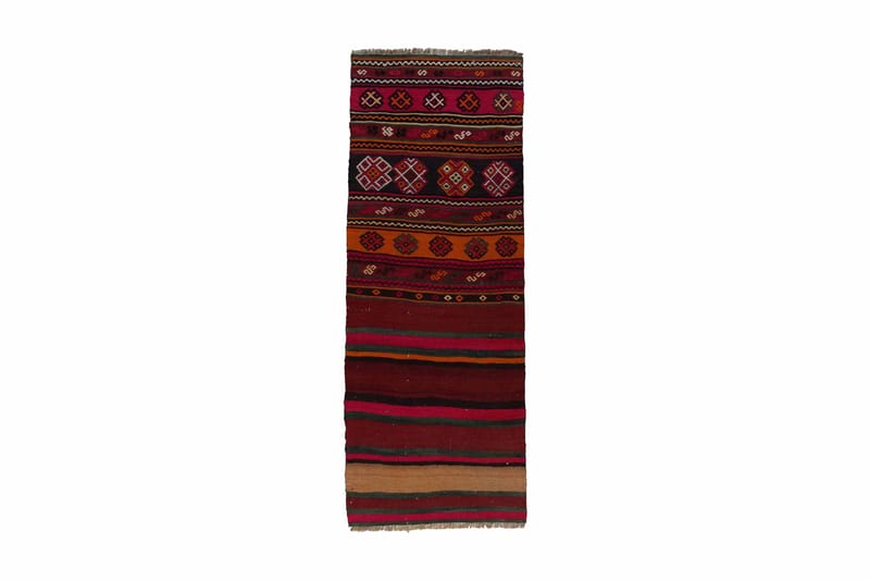 Handknuten Persisk Matta 79x210 cm Kelim Flerfärgad - Textilier & mattor - Mattor - Orientaliska mattor - Kelimmattor
