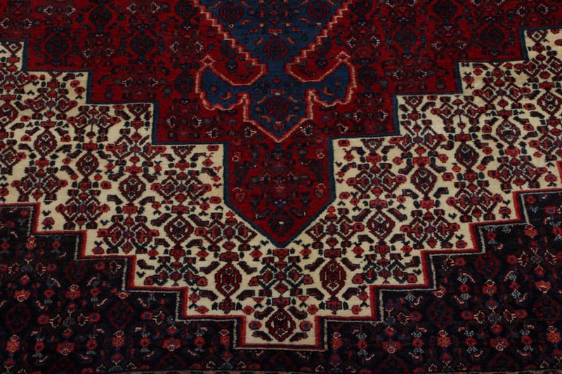 Handknuten Exklusiv Persisk Matta 234x308 cm Röd/Beige - Textilier & mattor - Mattor - Orientaliska mattor