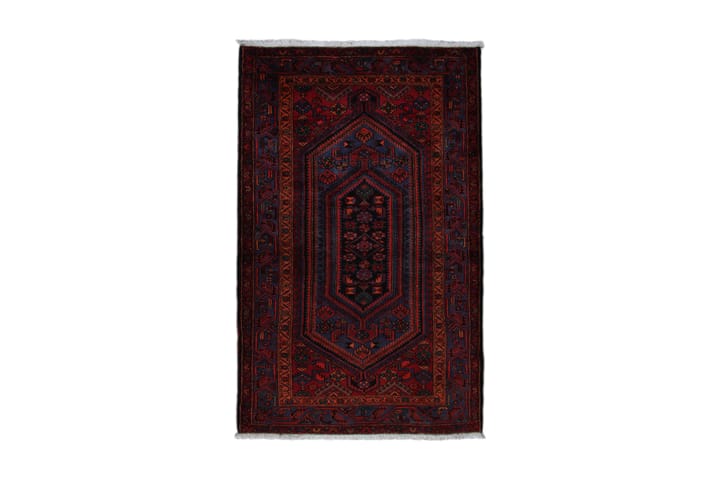 Handknuten Persisk Matta 147x233 cm Mörkblå/Blå - Textilier & mattor - Mattor - Orientaliska mattor