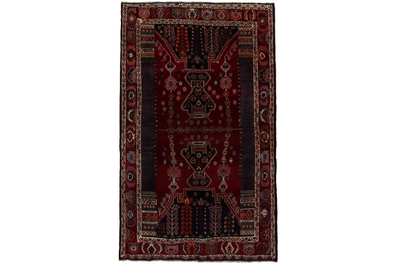 Handknuten Persisk Matta 148x244 cm Röd/Svart - Textilier & mattor - Mattor - Orientaliska mattor