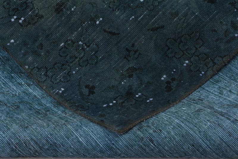 Handknuten Persisk Matta 257x364 cm Vintage  Blå/Turkos - Textilier & mattor - Mattor - Orientaliska mattor