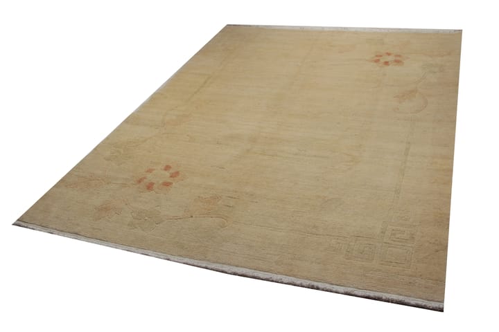 Handknuten Persisk Ullmatta 211x309 cm Gabbeh Shiraz Beige - Textilier & mattor - Mattor - Orientaliska mattor