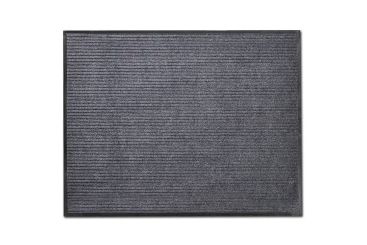 Dörrmatta 120x180 cm grå PVC - Grå - Textilier & mattor - Mattor - Utomhusmattor - Dörrmattor & entrémattor