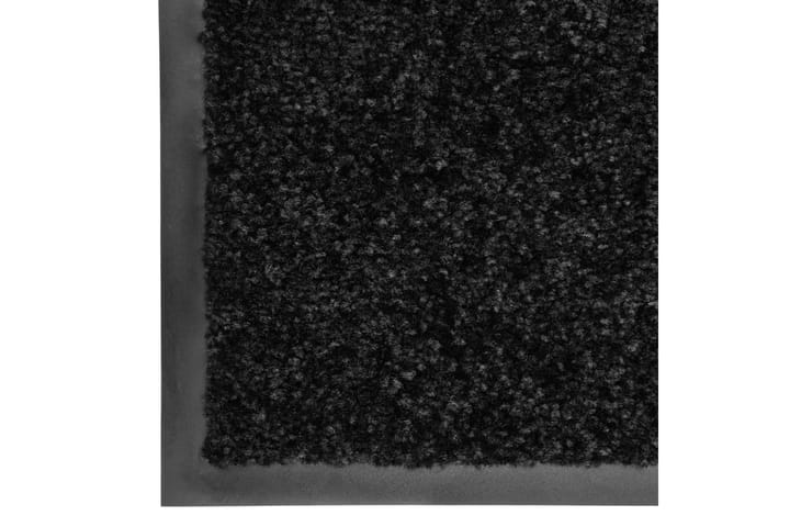 Dörrmatta tvättbar svart 40x60 cm - Svart - Textilier & mattor - Mattor - Utomhusmattor - Dörrmattor & entrémattor