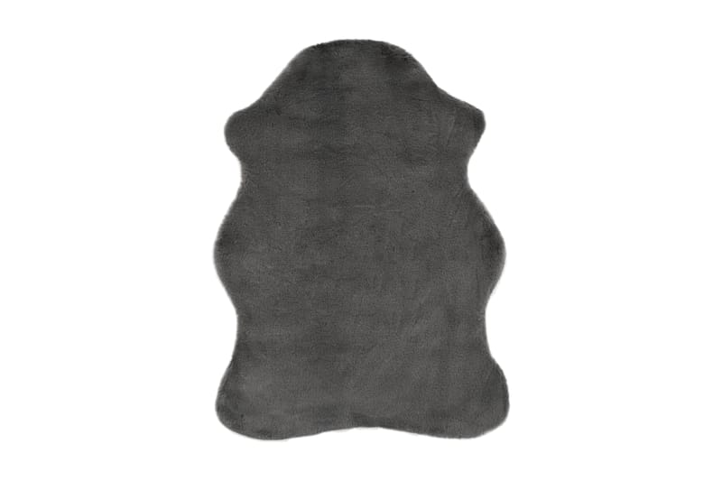 Matta 65x95 cm konstpäls mörkgrå - Grå - Textilier & mattor - Mattor - Utomhusmattor - Plastmattor