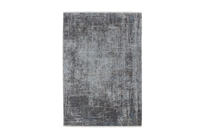 BLOOMS DIO Matta 80x150 cm Grå/Turkos - D-Sign - Textilier & mattor - Mattor