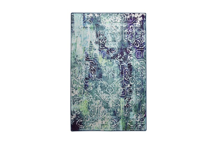 MARCONY Matta 160x230 cm Blå/Sammet - Textilier & mattor - Mattor