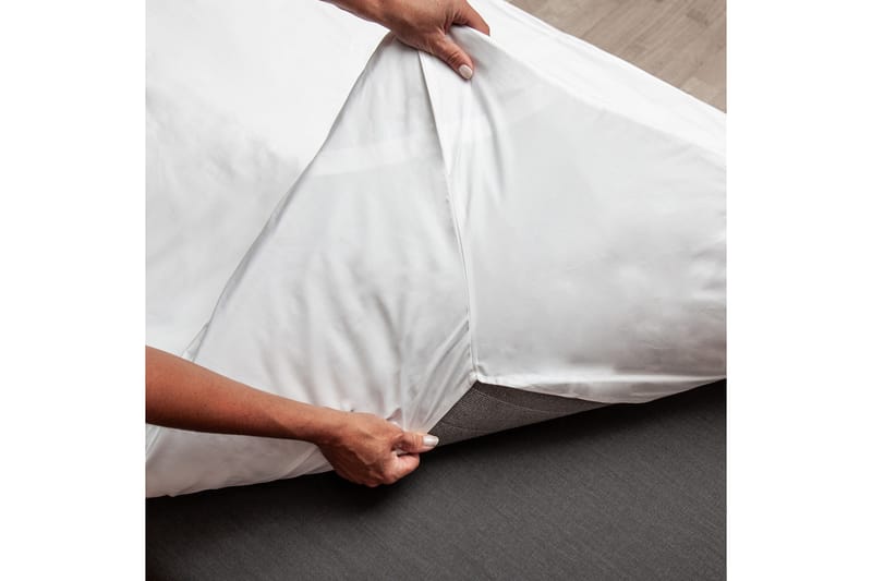 CHERANE Kuvertlakan Vit - Vit - Textilier & mattor - Sängkläder - Underlakan - Kuvertlakan