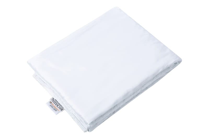 Hygienfodral för Tyngdtäcke Bomullssatin 150x210 cm Vit - Textilier & mattor - Sängkläder - Underlakan