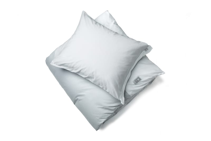 PÅSLAKAN Fold Fog Grå/Vit 150x210 cm - Textilier & mattor - Sängkläder - Påslakan - Påslakan dubbeltäcke
