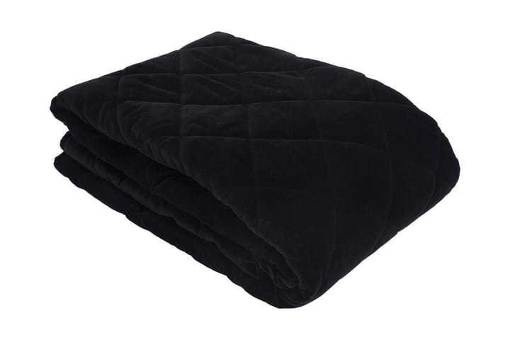 ANA Överkast 140x260 cm Svart - Turiform - Textilier & mattor - Sängkläder