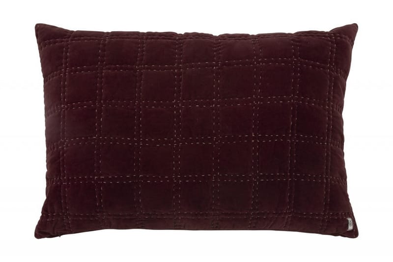 ARON Örngott 40x60 cm Burgundy/Sammet - Textilier & mattor - Sängkläder