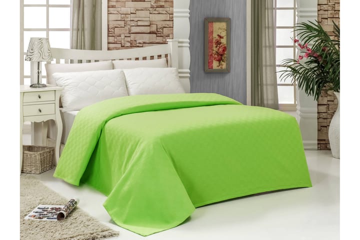 BELLA CARINE BY ESIL HOME Överkast 160x240 Grön - Textilier & mattor - Sängkläder