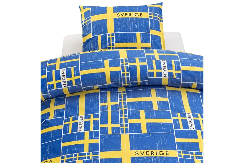 BORGANÄS Svea Bäddset 2-dels Flerfärgad - Textilier & mattor - Sängkläder