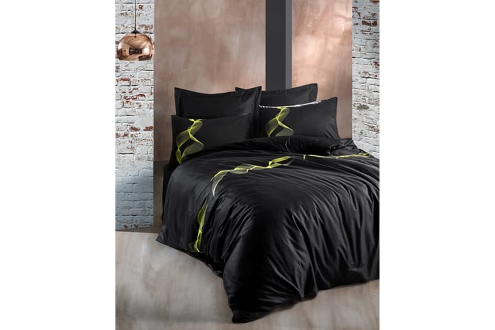 COTTON BOX SATIN Bäddset Gul - Textilier & mattor - Sängkläder