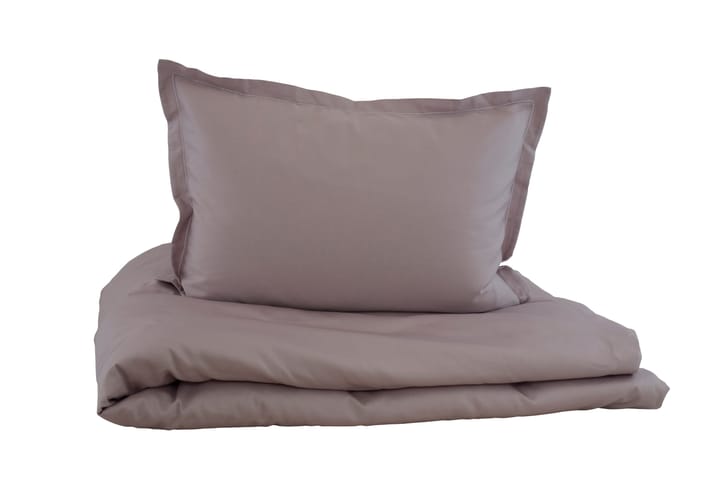 ELISO Bäddset 220x230 cm Ljusrosa/Satin - Textilier & mattor - Sängkläder