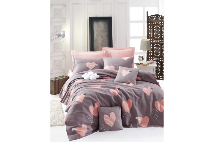ENLORA HOME Överkast Rosa - Textilier & mattor - Sängkläder